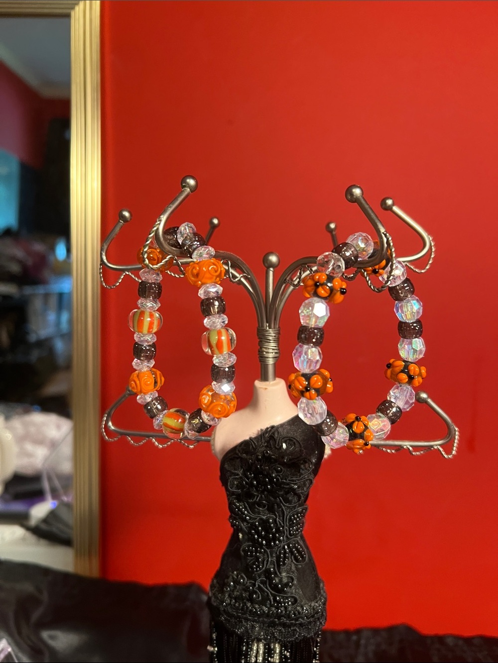 Two beautiful beaded bracelets homemade